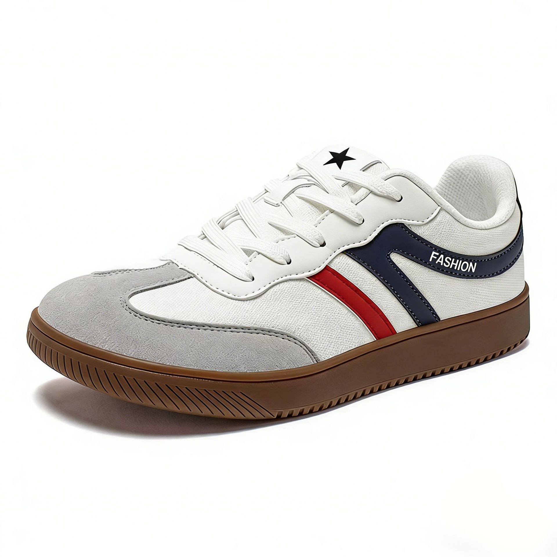 Men's Retro Color Block Skate Shoes · YANYAN China shoe factory