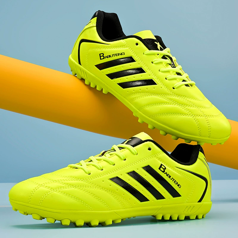 Professional Soccer Shoes Studded Breathable Shock Absorbing Youth Training Low-Top Kids Shoes