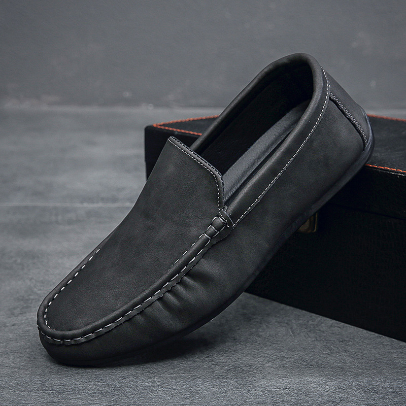 Men's Breathable Slip-On Loafers · YANYAN China shoe factory