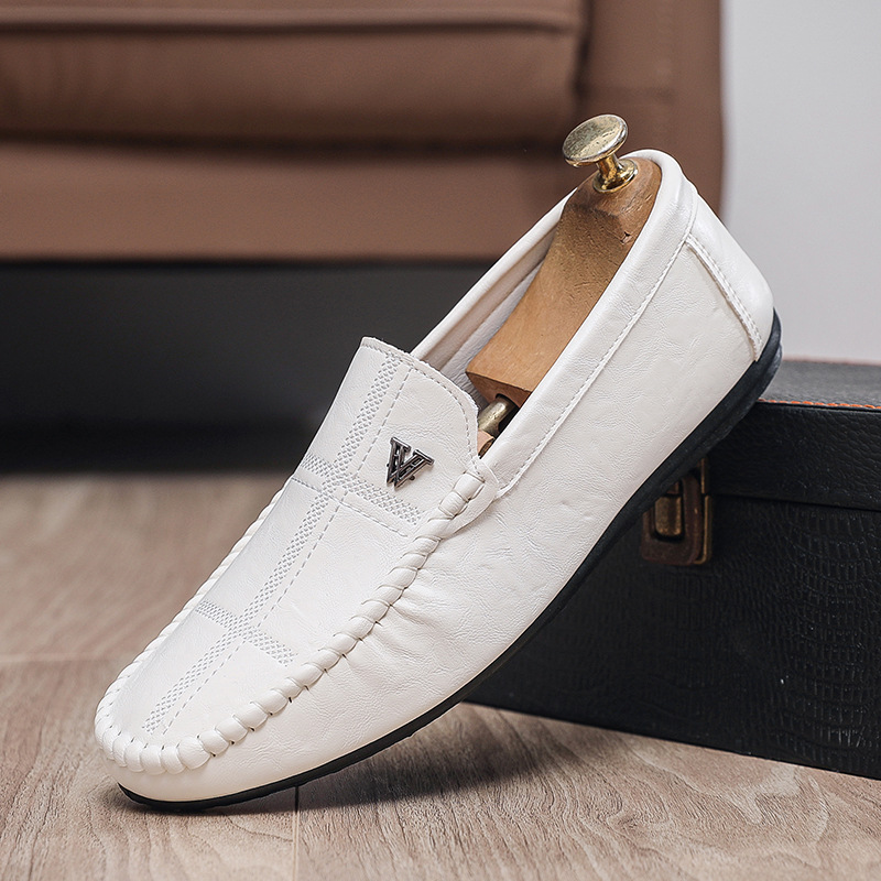Men's Soft Leather Driving Loafers · YANYAN China shoe factory