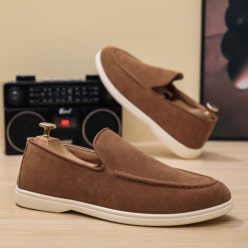 Men's Suede Casual Loafers · YANYAN China shoe factory