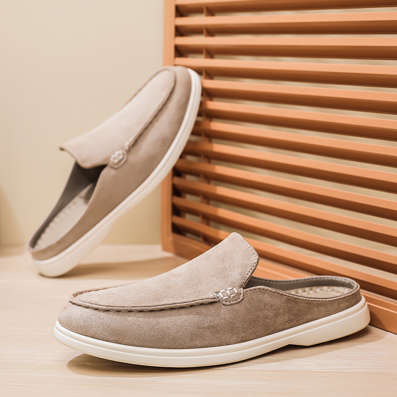 Men's Suede Slip-On Loafers · YANYAN China shoe factory