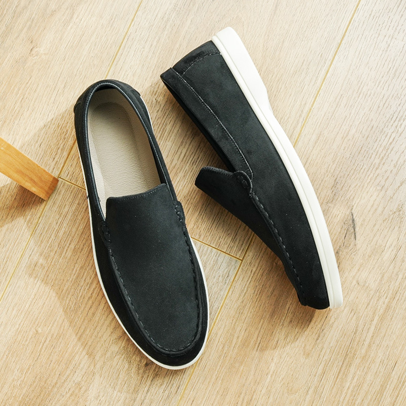 Men's Suede Slip-On Loafers · YANYAN China shoe factory