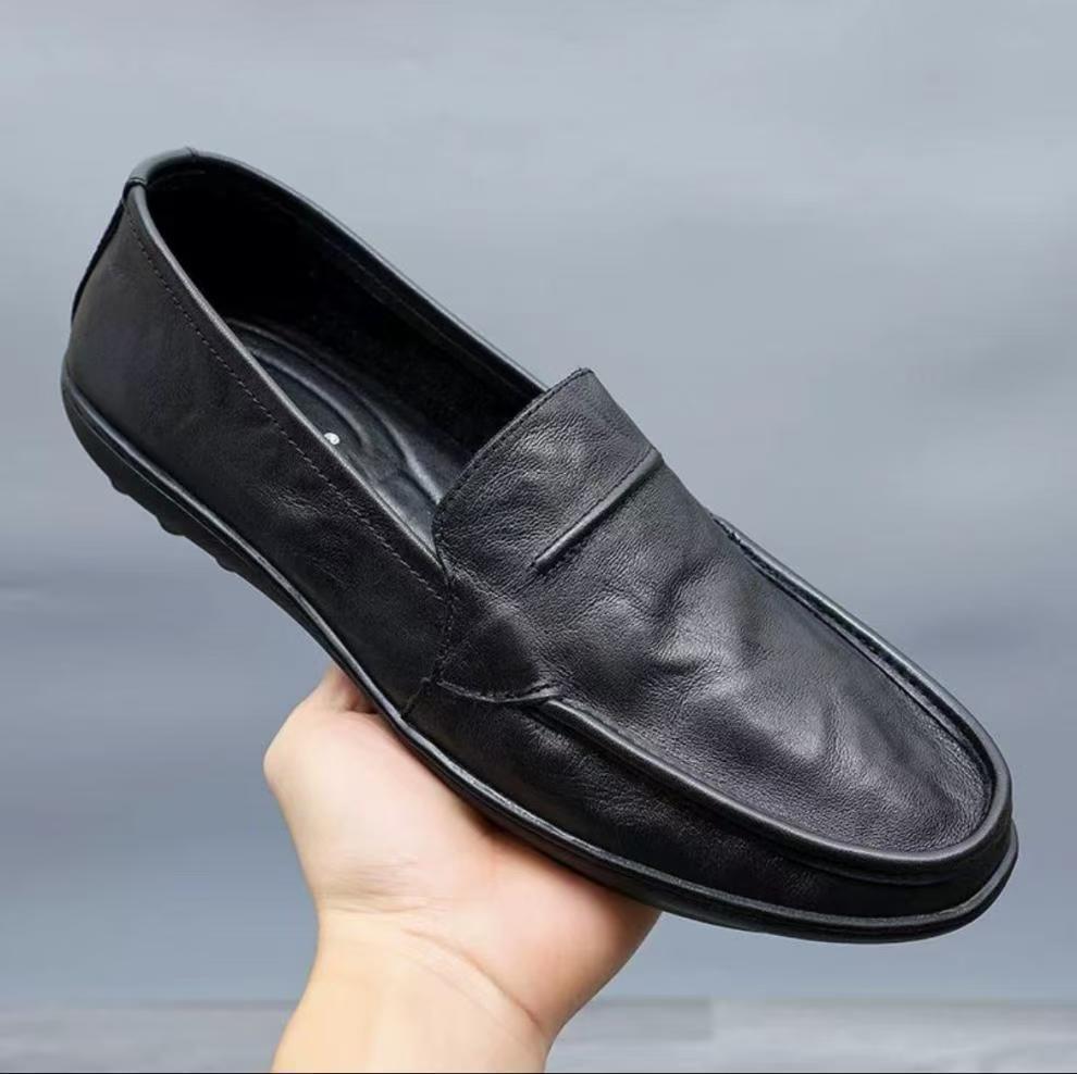 Men's Slip On Leather Loafers · YANYAN China shoe factory