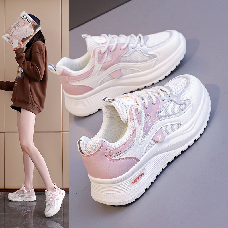 Women's Mesh Breathable Running Shoes · YANYAN China shoe factory