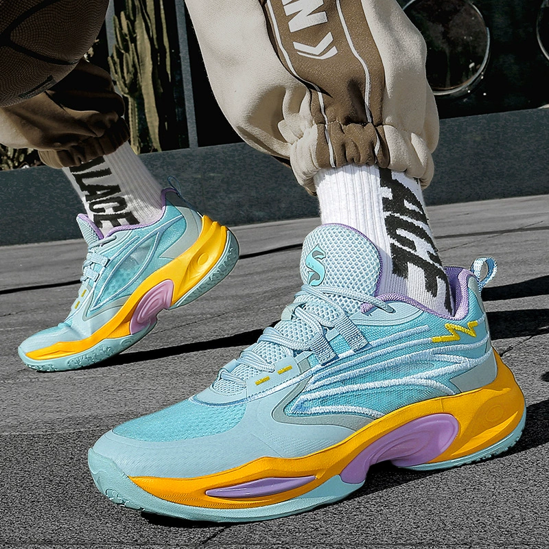 Cross-Border 11 Basketball Shoes for Men Middle School Students Friction Sound Youth Professional Training Sports Shoes Women