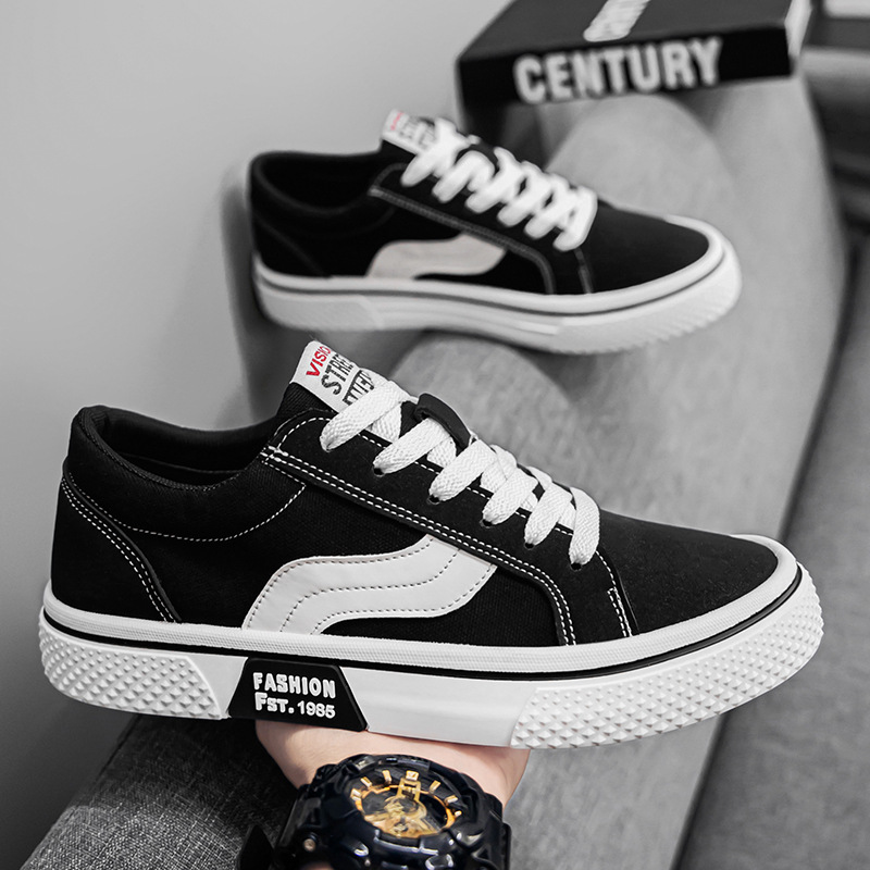 Men's Breathable Canvas Skate Shoes · YANYAN China shoe factory