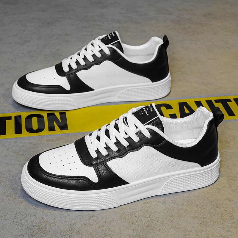 Men's Breathable Leather Skate Shoes · YANYAN China shoe factory