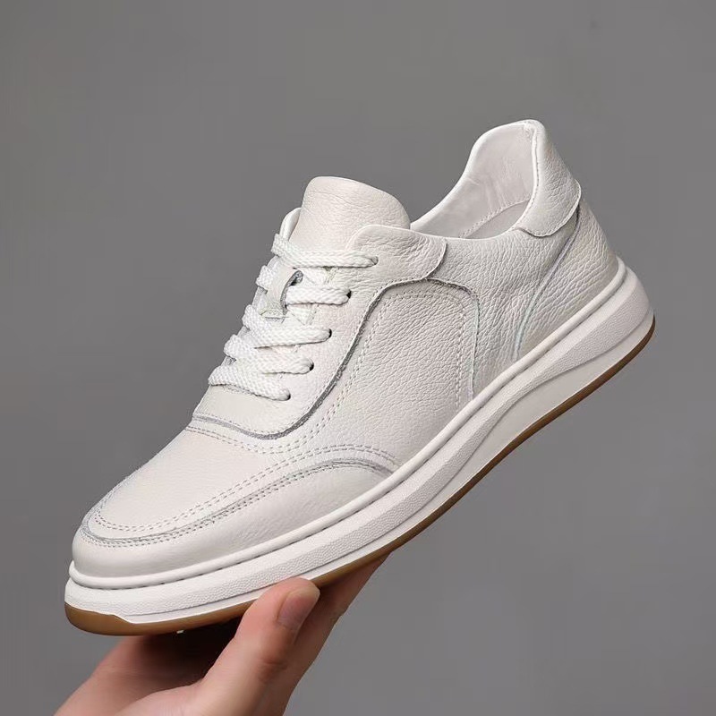 Men's Minimalist Lace-Up Casual Skate Shoes · YANYAN China shoe factory