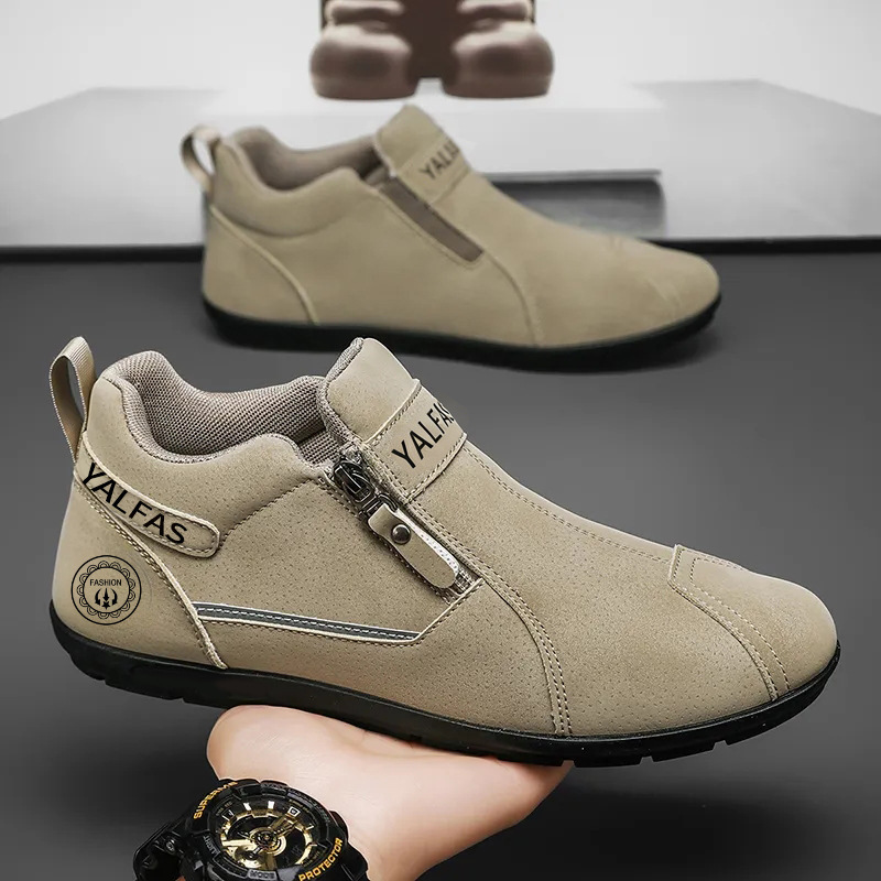 Men's Breathable Slip-On Running Sneakers · YANYAN China shoe factory