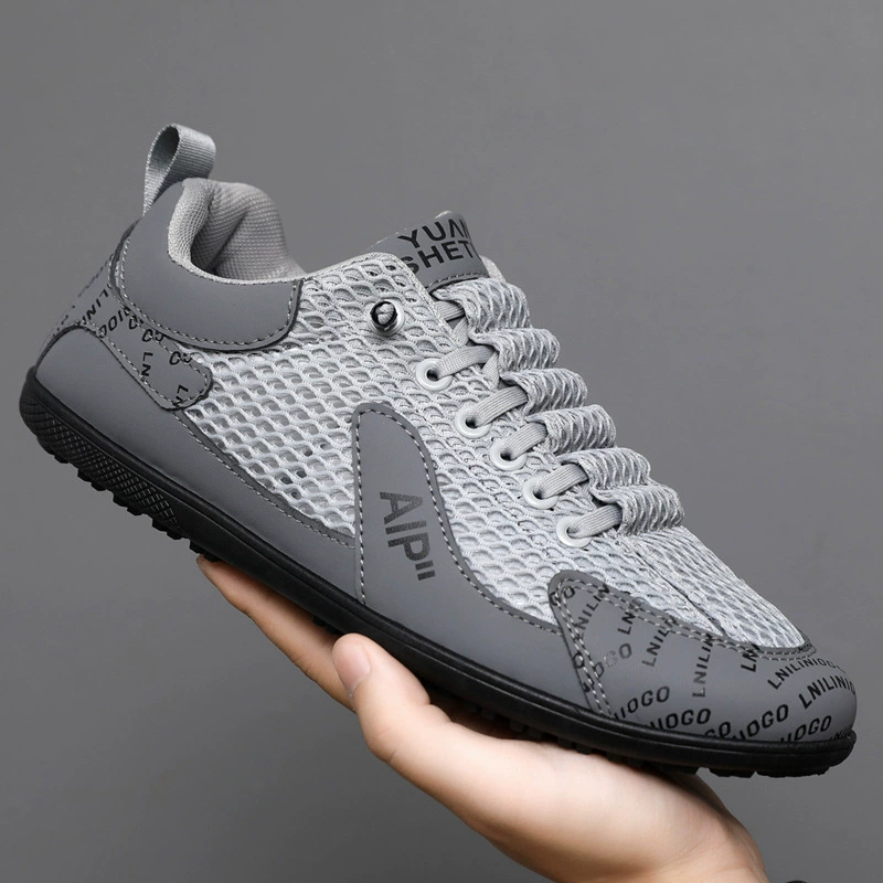 Men's 2026 New Summer Mesh Breathable Casual Sports Shoes Ag Lightweight Soft Sole Running Shoes