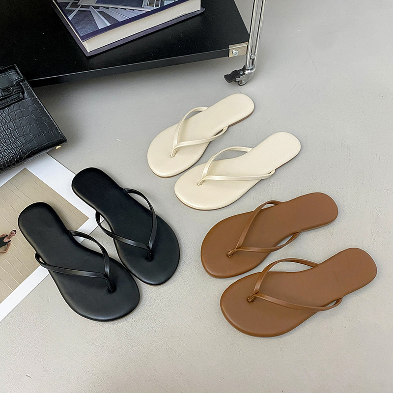 Women's Flat Flip-Flop Beach Sandals · YANYAN China shoe factory