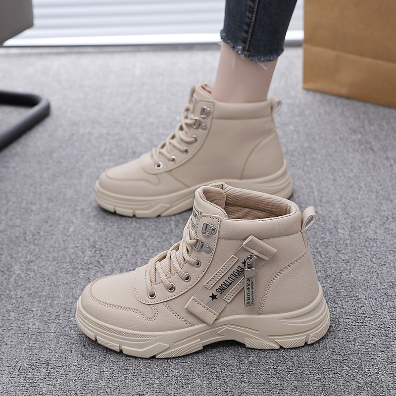 Women's High Top Platform Martin Boots · YANYAN China shoe factory