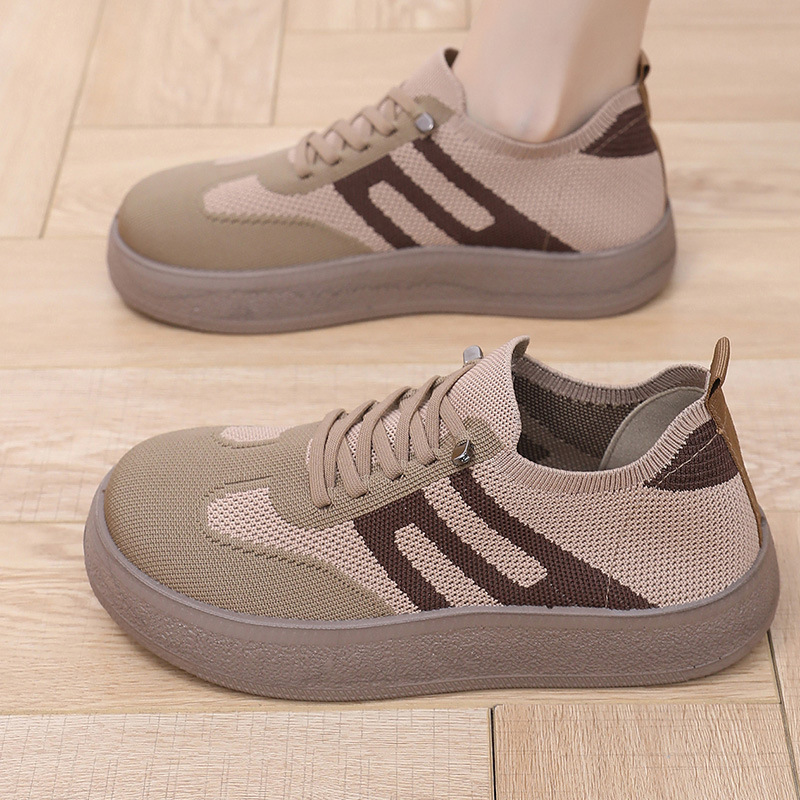 Women's Breathable Platform Slip On Shoes · YANYAN China shoe factory