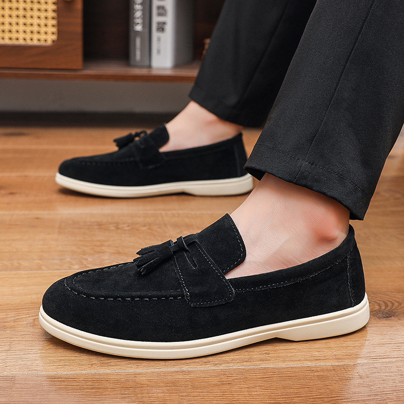 Men's Soft Sole Slip-On Casual Shoes · YANYAN China shoe factory