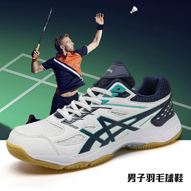 Cross-Border neue Badmintonschuhe, Unisex Mesh, rutschfest, Studententraining, Tennis