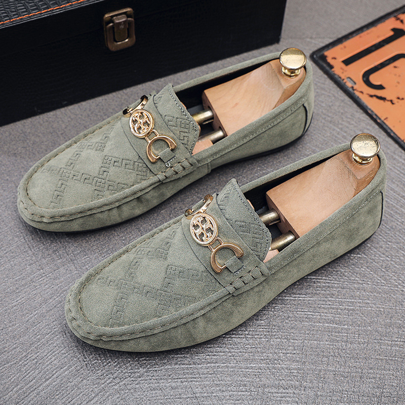 Men's British Style Slip-On Loafers · YANYAN China shoe factory