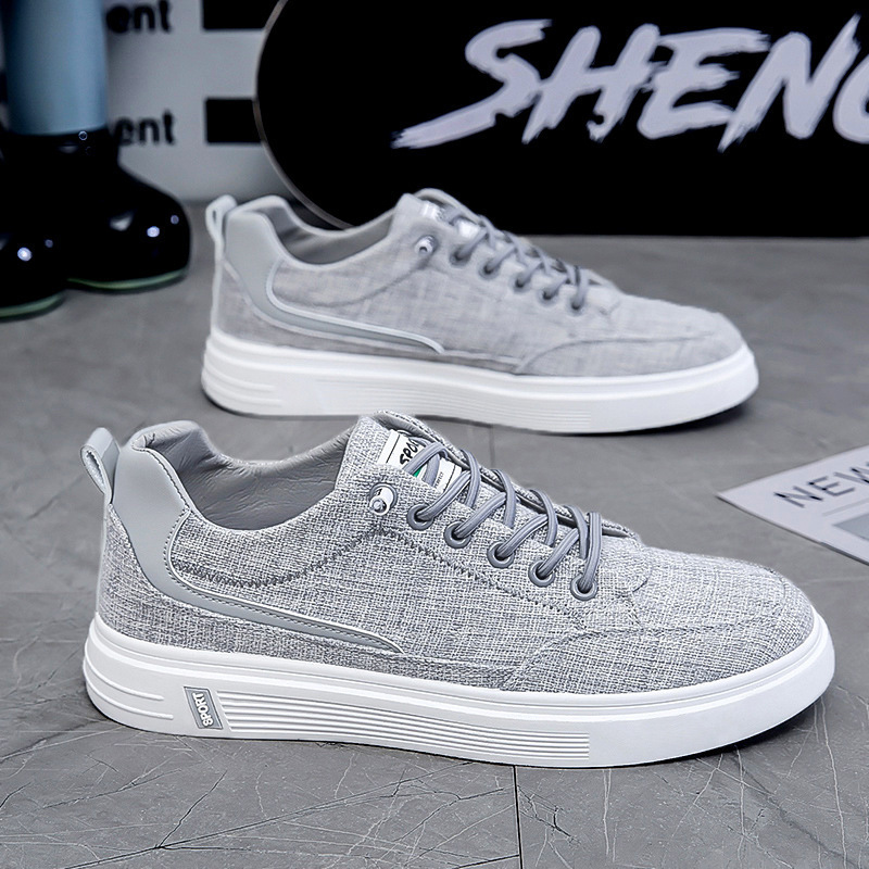 Men's Breathable Canvas Work Shoes · YANYAN China shoe factory
