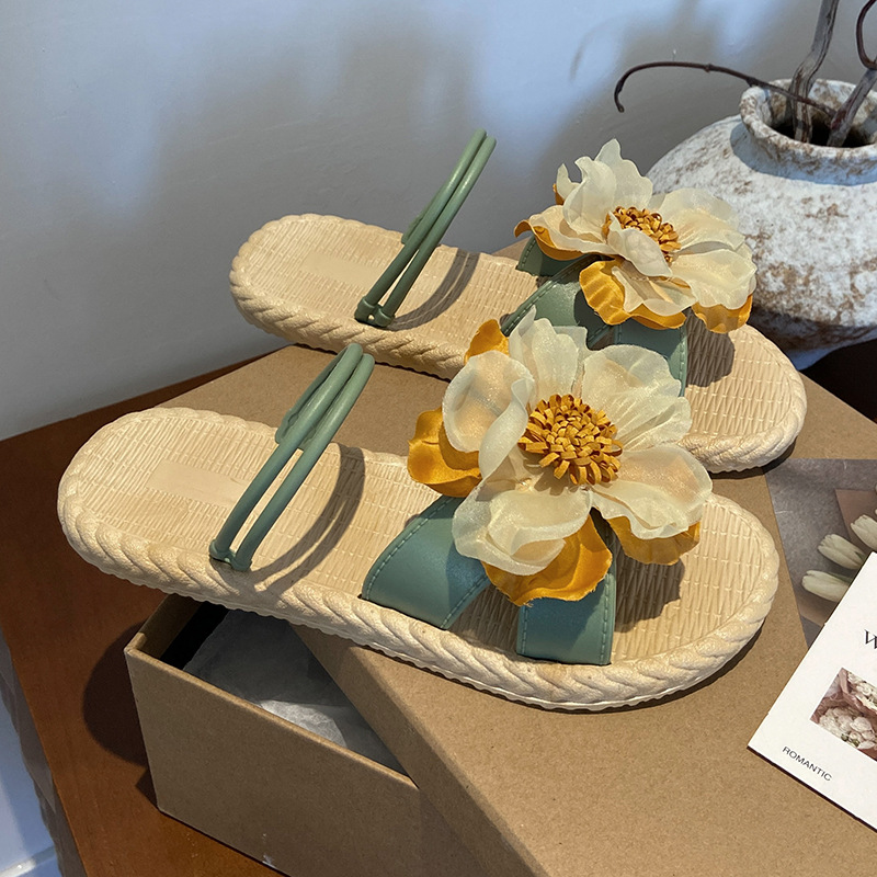 Sunflower Slide Sandals Women Summer Anti-Slip · YANYAN China shoe factory