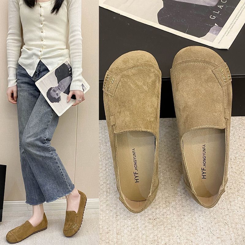Women's Round Toe Slip On Flats · YANYAN China shoe factory