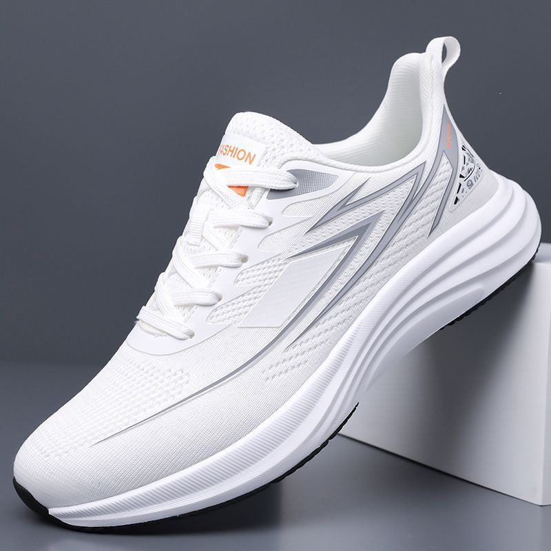 Men's Flyknit Breathable Cushion Running Shoes · YANYAN China shoe factory