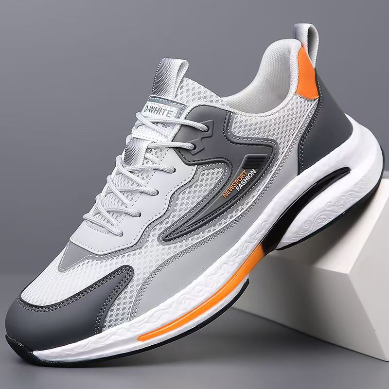 Men's Breathable Mesh Running Sneakers · YANYAN China shoe factory