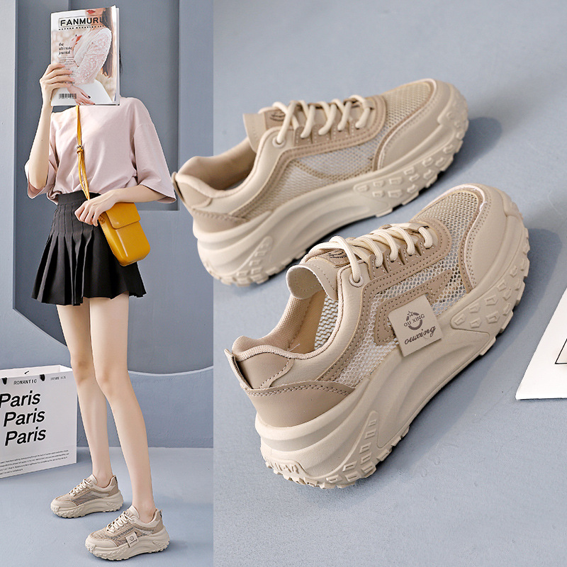 Women's Breathable Mesh Skate Shoes · YANYAN China shoe factory