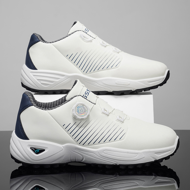 Men's Golf Shoes Breathable Non Slip Rotating Buckle · YANYAN China shoe factory