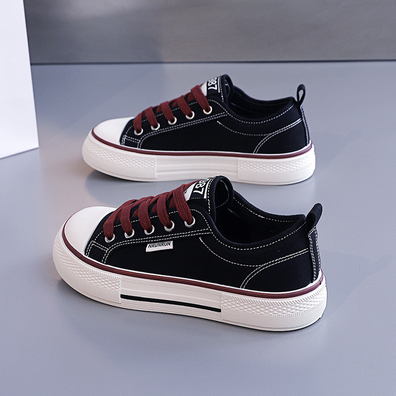 Women's Color Block Canvas Skate Shoes · YANYAN China shoe factory