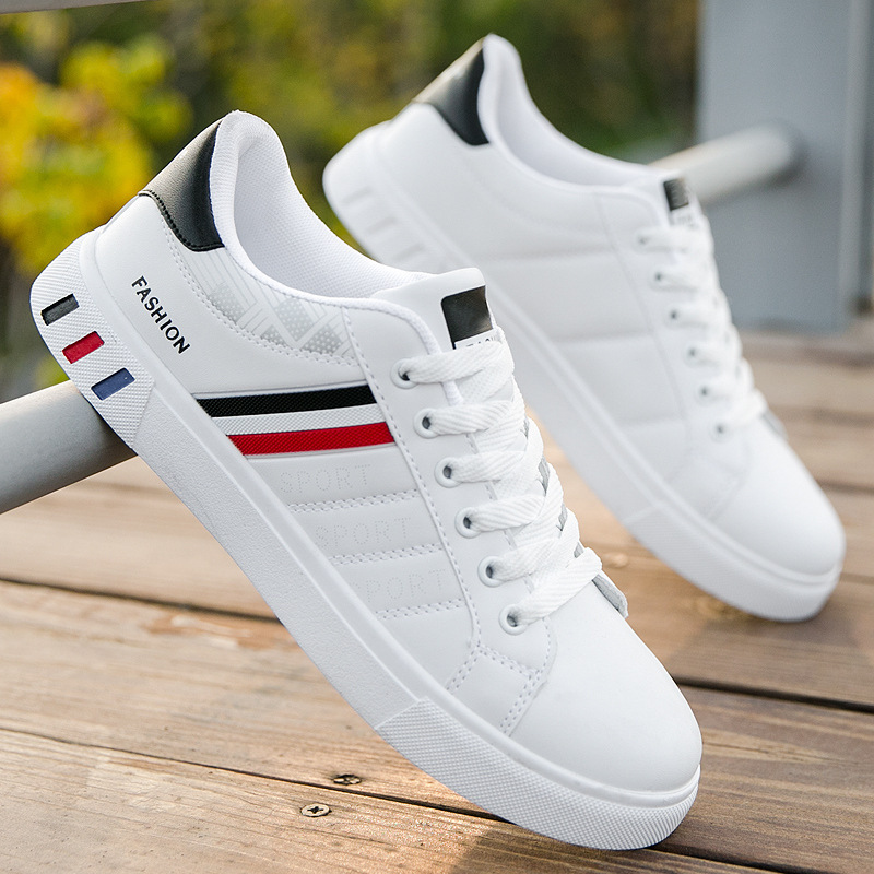 Men's Large Size White Skate Shoes · YANYAN China shoe factory