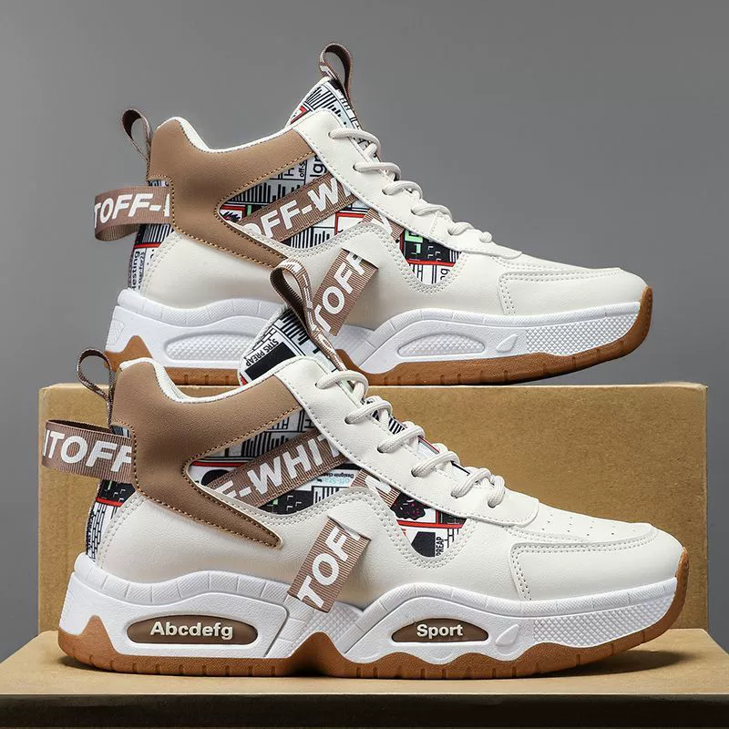 2026 Neu Frühling Herren Dad Schuhe Sport Lässig Trendy Atmungsaktiv Erhöhend Dicke Sohle · MOHE China shoe factory