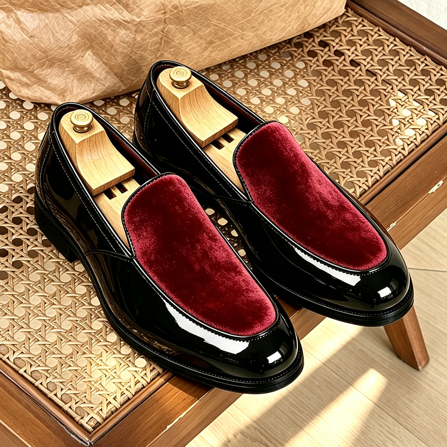 Men's Slip-On Leather Driving Shoes · YANYAN China shoe factory