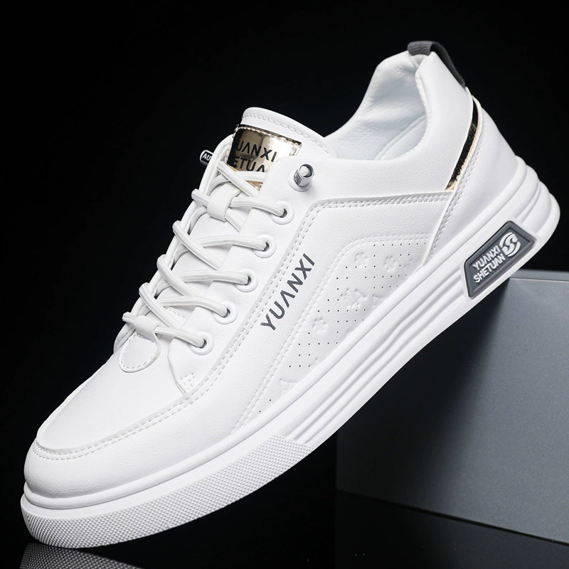 Men's Slip-on Shoes 2026 Spring Autumn White Casual Sneakers Lightweight Breathable 5590