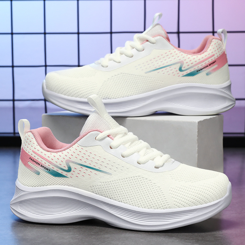 Women's Soft Sole Breathable Running Sneakers · YANYAN China shoe factory