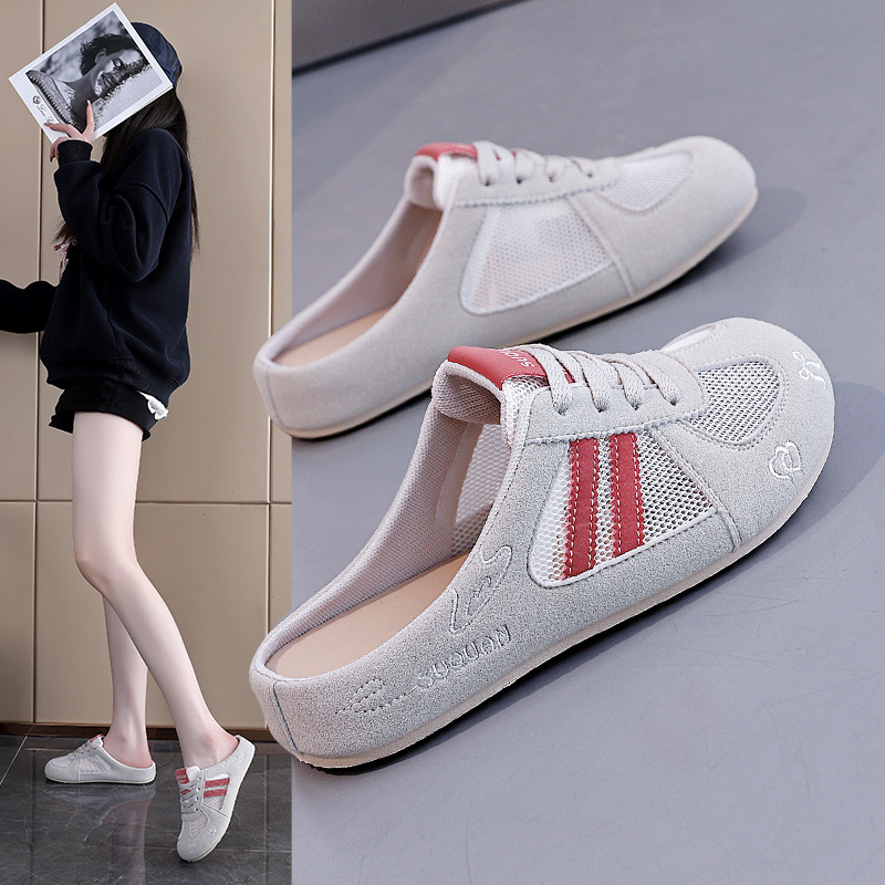Women's Mesh Closed Toe Slippers · YANYAN China shoe factory