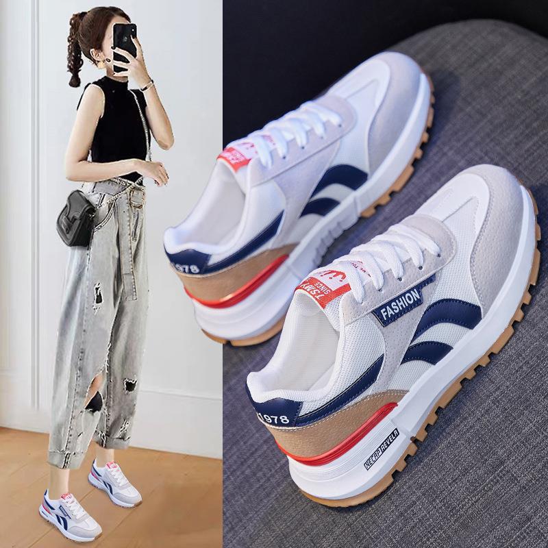 Women's Breathable Mesh Running Shoes · YANYAN China shoe factory
