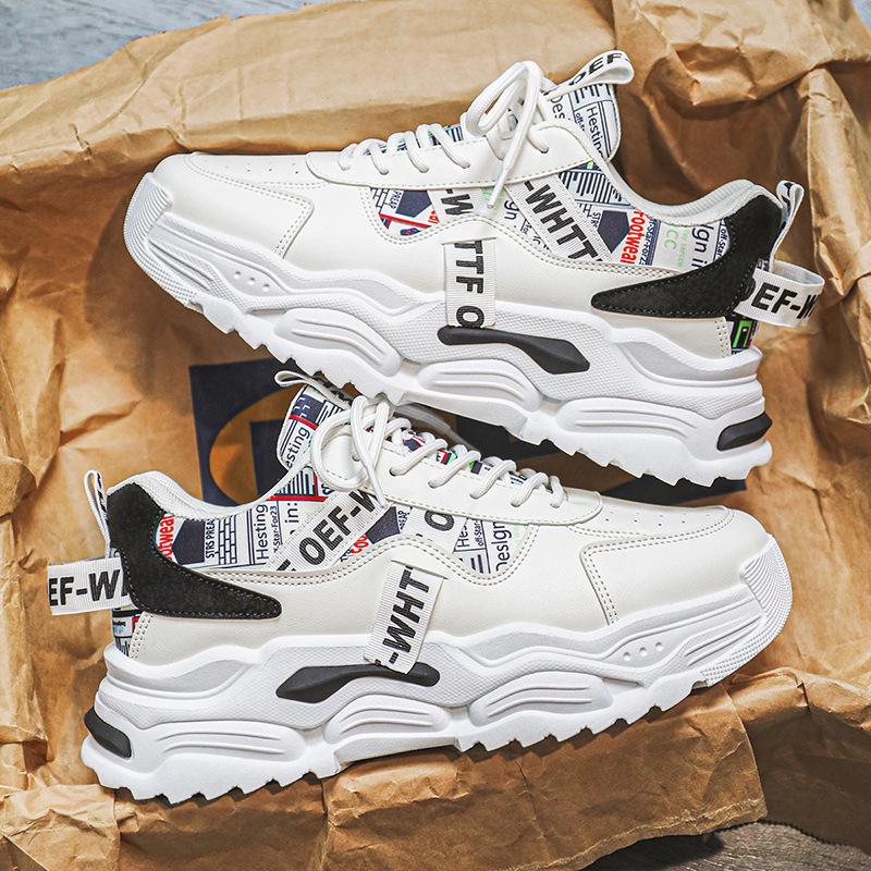 Men's Chunky Running Sneakers Height Increasing · YANYAN China shoe factory