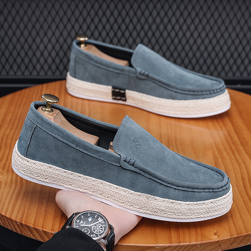 Men's Handmade Slip On Cloth Shoes · YANYAN China shoe factory