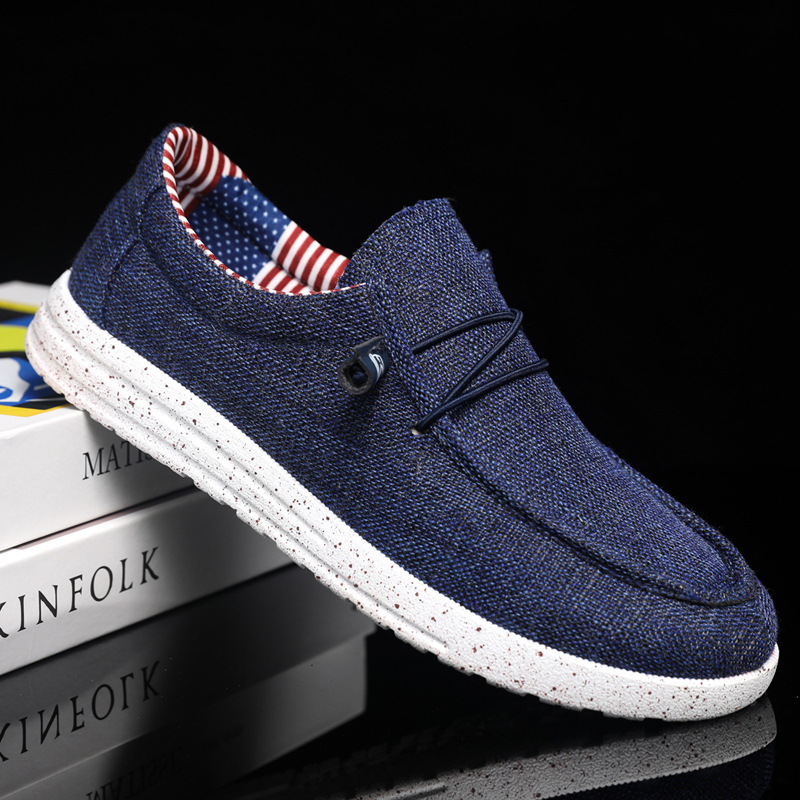 Men's Plus Size Slip On Canvas Shoes · YANYAN China shoe factory