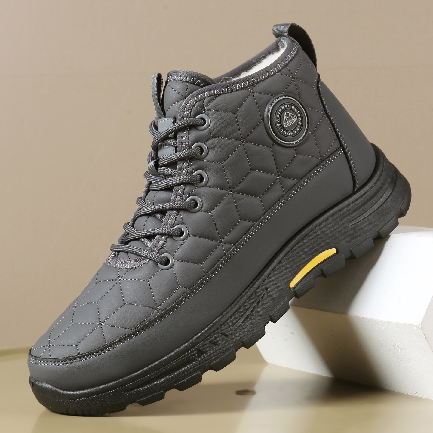 Men's Thermal Winter Snow Boots · YANYAN China shoe factory