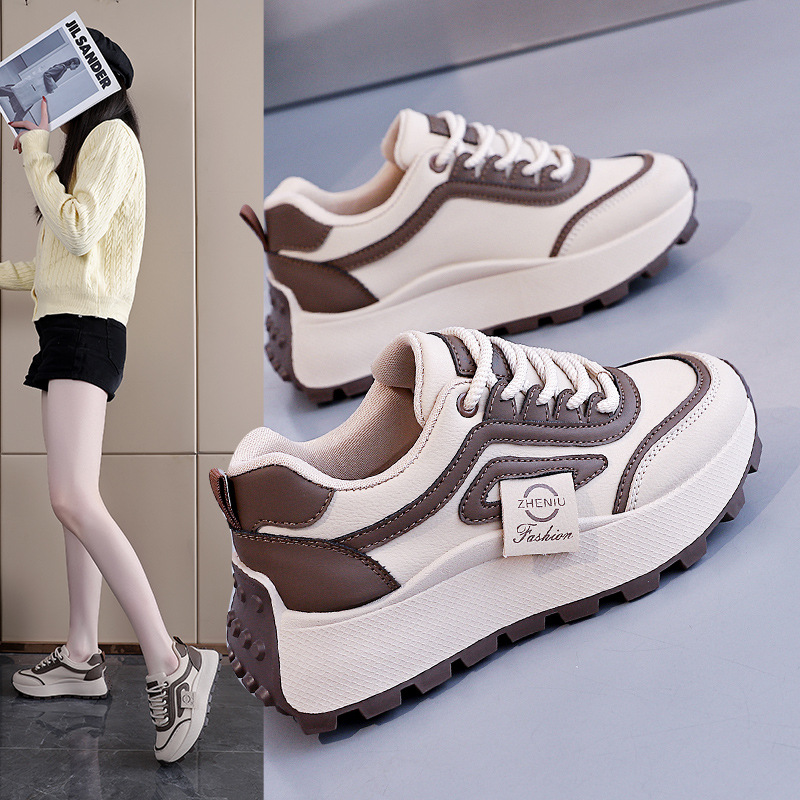 Women's Lace-Up Running Shoes · YANYAN China shoe factory