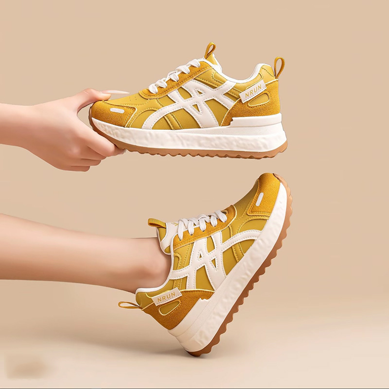 Platform Leather Skate Shoes · YANYAN China shoe factory