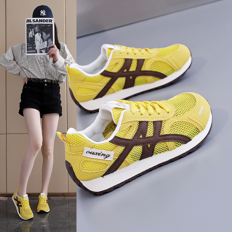 Women's Retro Thick Sole Sneakers · YANYAN China shoe factory