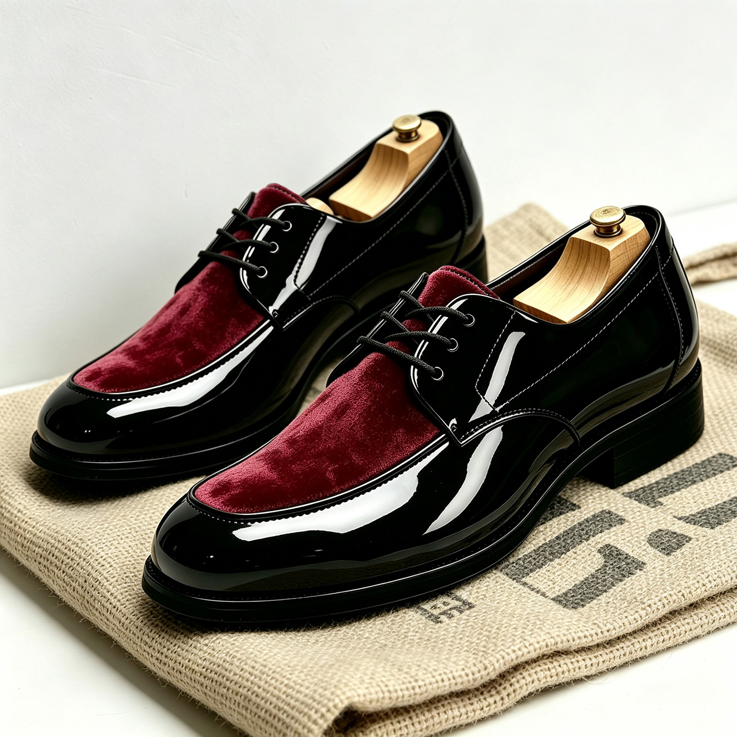 Men's Business Derby Leather Shoes · YANYAN China shoe factory
