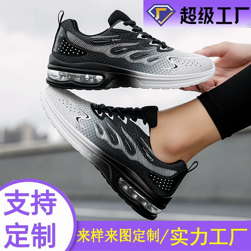 Custom Fashion Women's Mesh Lightweight Breathable Running Shoes Soft Sole Casual Sneakers