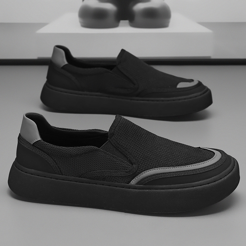 Men's Breathable Slip-On Driving Shoes · YANYAN China shoe factory