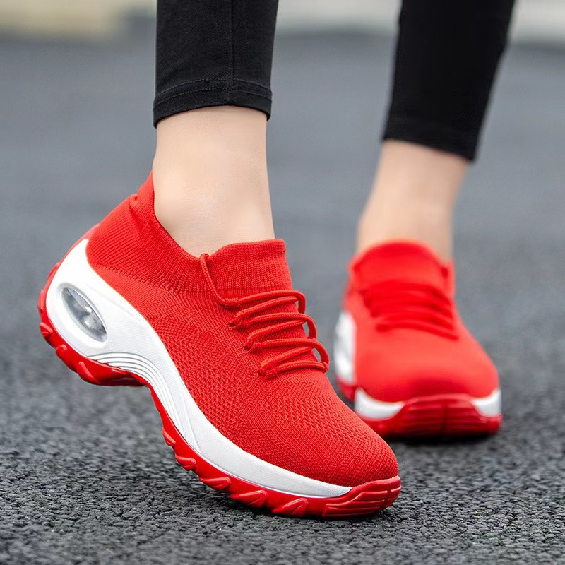Women's Air Cushion Platform Sneakers · YANYAN China shoe factory