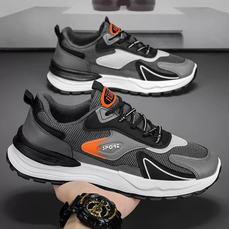 ربيع صيف جديد شبكي جيد التهوية كاجوال غير قابل للانزلاق نعل ناعم جري داد