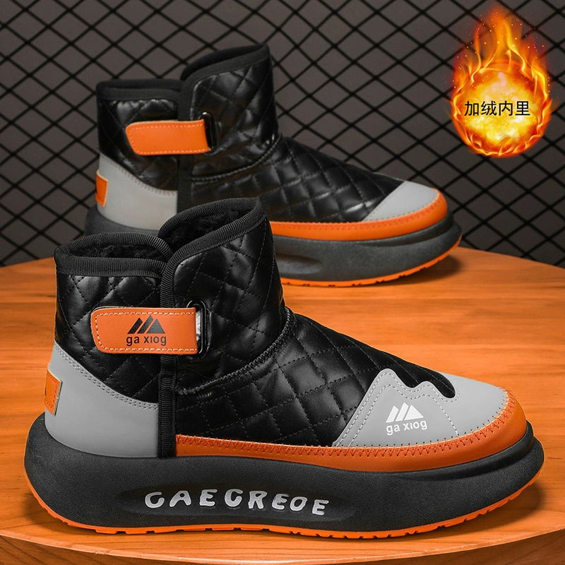 Herren Winter Schneestiefel Warmes Fellfutter Wasserdicht Rutschfest für -40°C Kaltwetter · MOHE China shoe factory