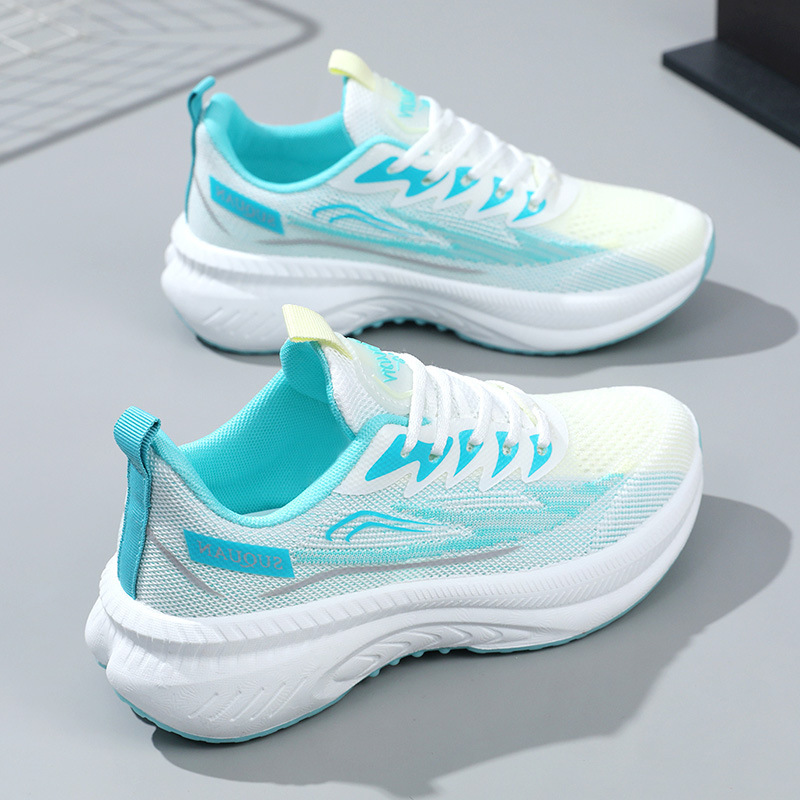 Women's Flyknit Thick Sole Sneakers · YANYAN China shoe factory